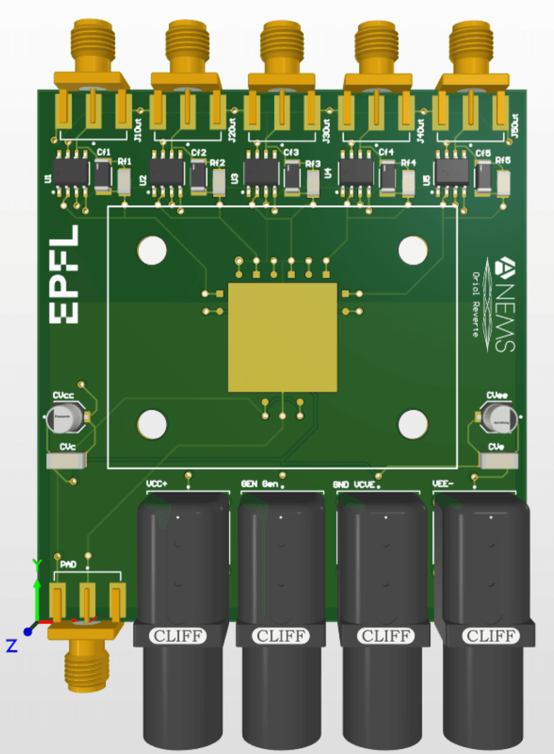 Advanced NEMS Laboratory - Low-Noise Amplifier - Image 3
